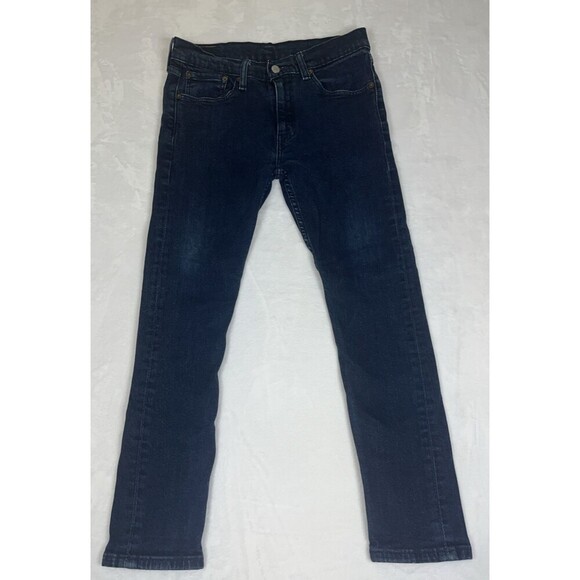 Levi's 519 Men's Jeans Slim Straight Blue Size 32 x 30 - Picture 2 of 10